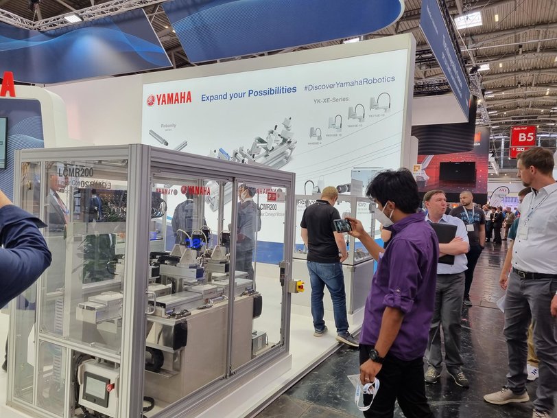 Yamaha zeigt auf der Automatica 2022 kostengünstige, flexible Automatisierung für neue industrielle Herausforderungen
